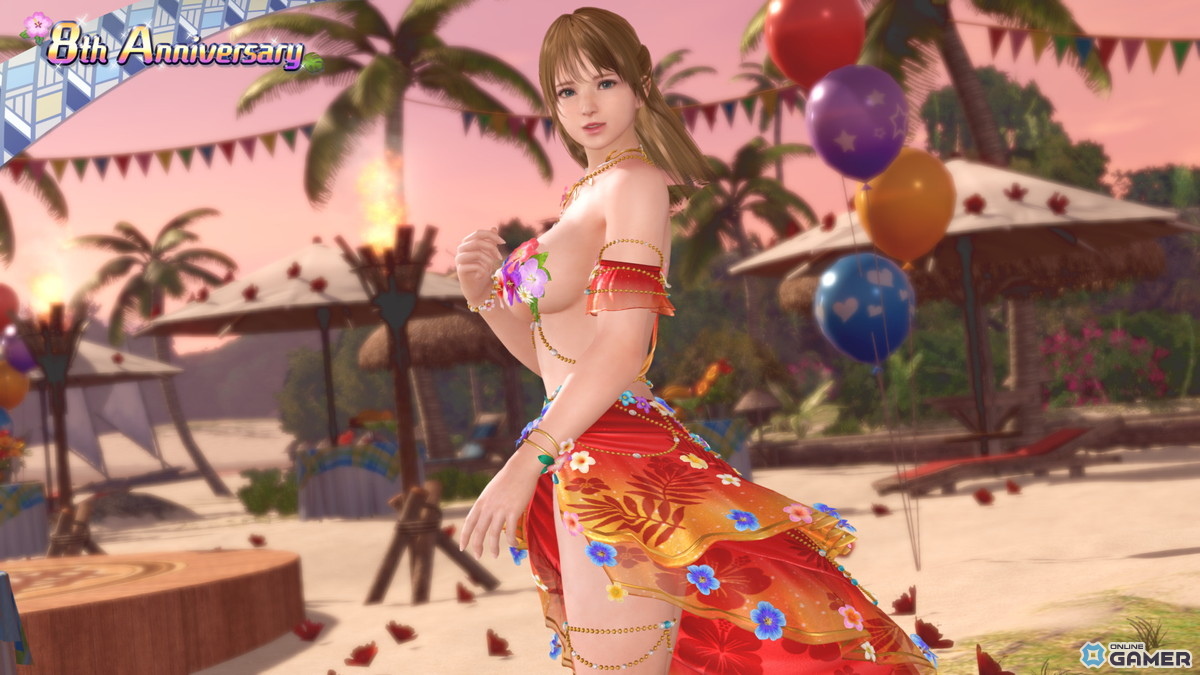 「DOAXVV」8周年記念！新SSR水着「ララ・ウルプア」登場＆最大100連無料ガチャ開放の画像
