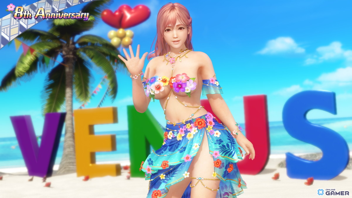 「DOAXVV」8周年記念！新SSR水着「ララ・ウルプア」登場＆最大100連無料ガチャ開放の画像