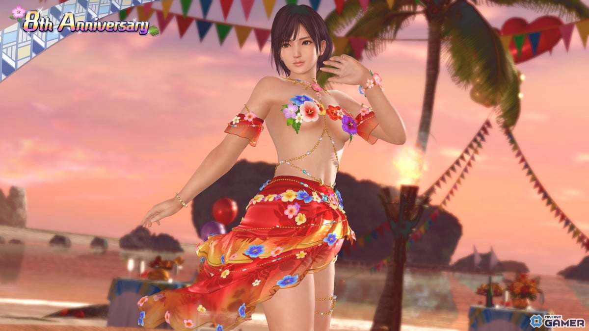 「DOAXVV」8周年記念！新SSR水着「ララ・ウルプア」登場＆最大100連無料ガチャ開放の画像