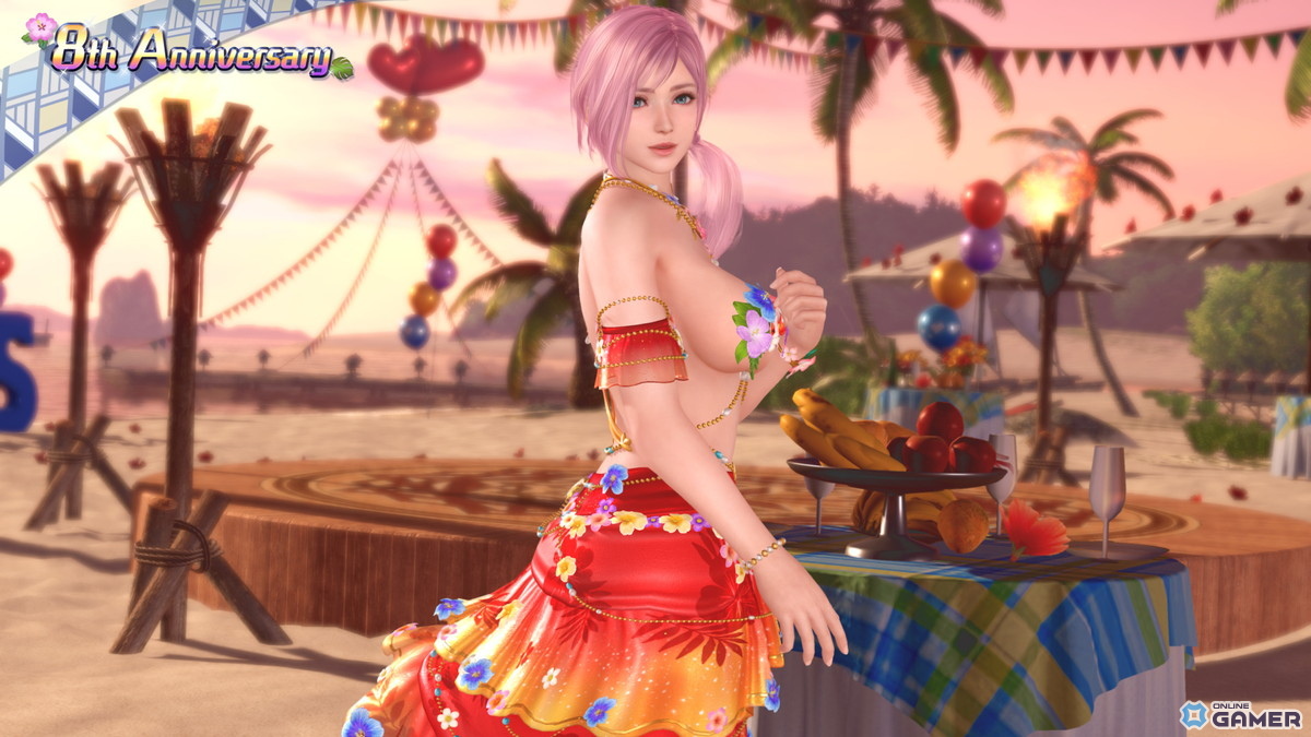 「DOAXVV」8周年記念！新SSR水着「ララ・ウルプア」登場＆最大100連無料ガチャ開放の画像