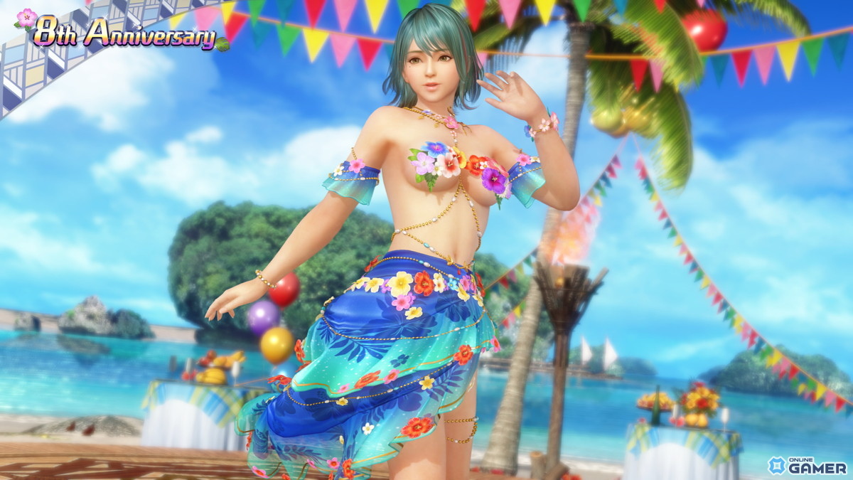 「DOAXVV」8周年記念！新SSR水着「ララ・ウルプア」登場＆最大100連無料ガチャ開放の画像