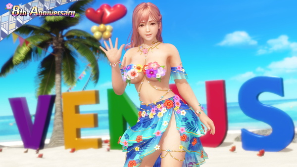 「DOAXVV」8周年記念!新SSR水着「ララ・ウルプア」登場&最大100連無料ガチャ開放の画像