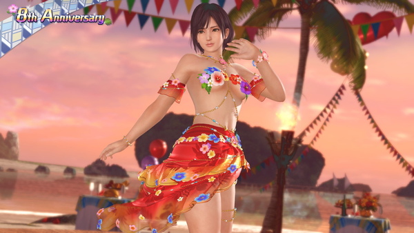 「DOAXVV」8周年記念!新SSR水着「ララ・ウルプア」登場&最大100連無料ガチャ開放の画像