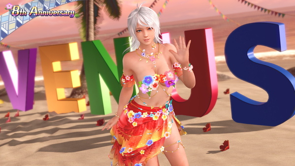 「DOAXVV」8周年記念!新SSR水着「ララ・ウルプア」登場&最大100連無料ガチャ開放の画像