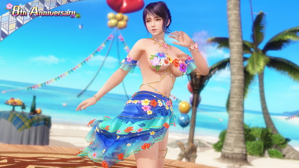 「DOAXVV」8周年記念!新SSR水着「ララ・ウルプア」登場&最大100連無料ガチャ開放の画像