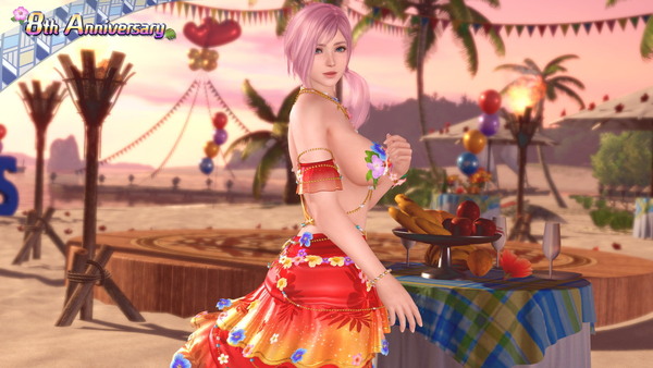 「DOAXVV」8周年記念!新SSR水着「ララ・ウルプア」登場&最大100連無料ガチャ開放の画像