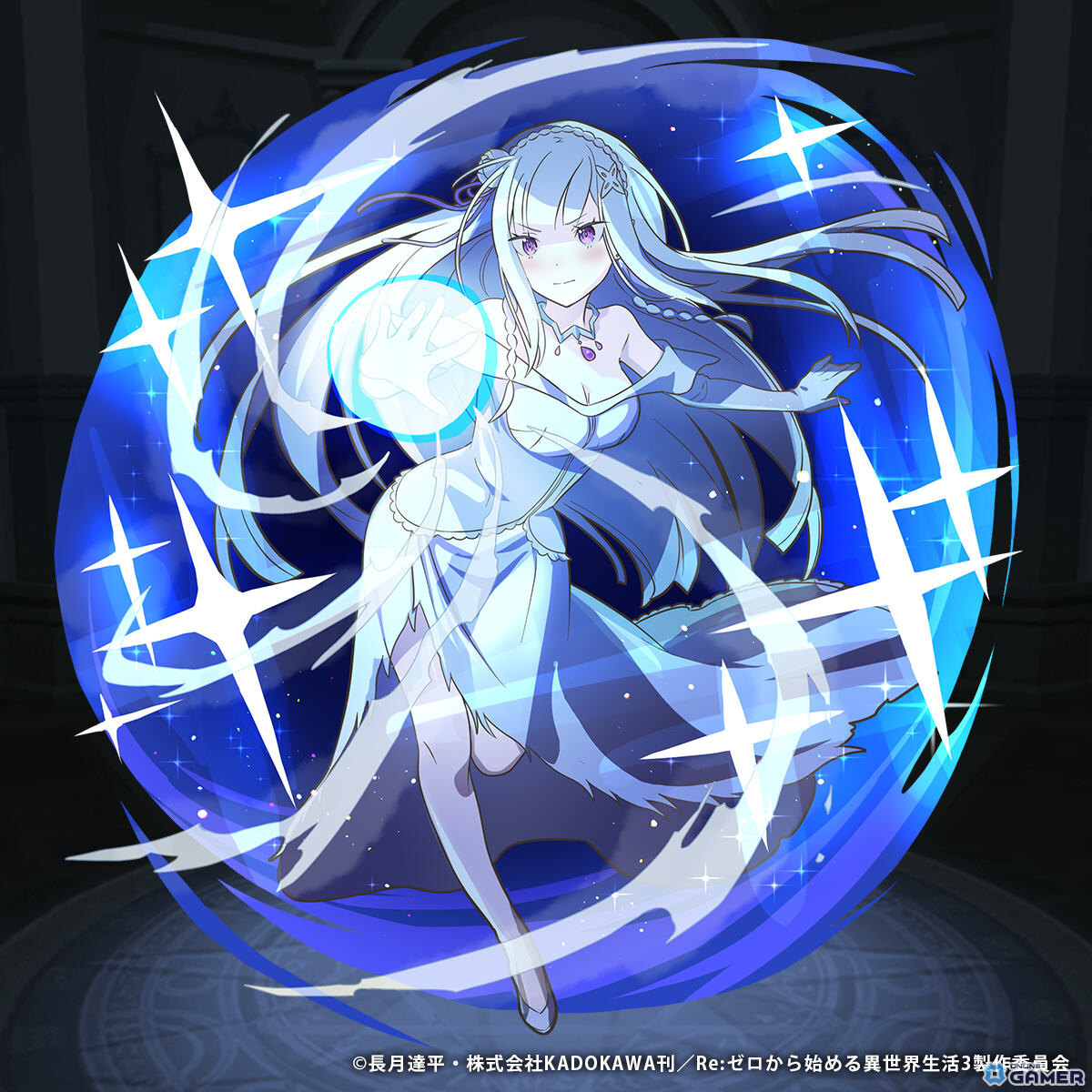 「猫とドラゴン」×「リゼロ」コラボ開幕！エミリア＆レムたちがURで登場の画像