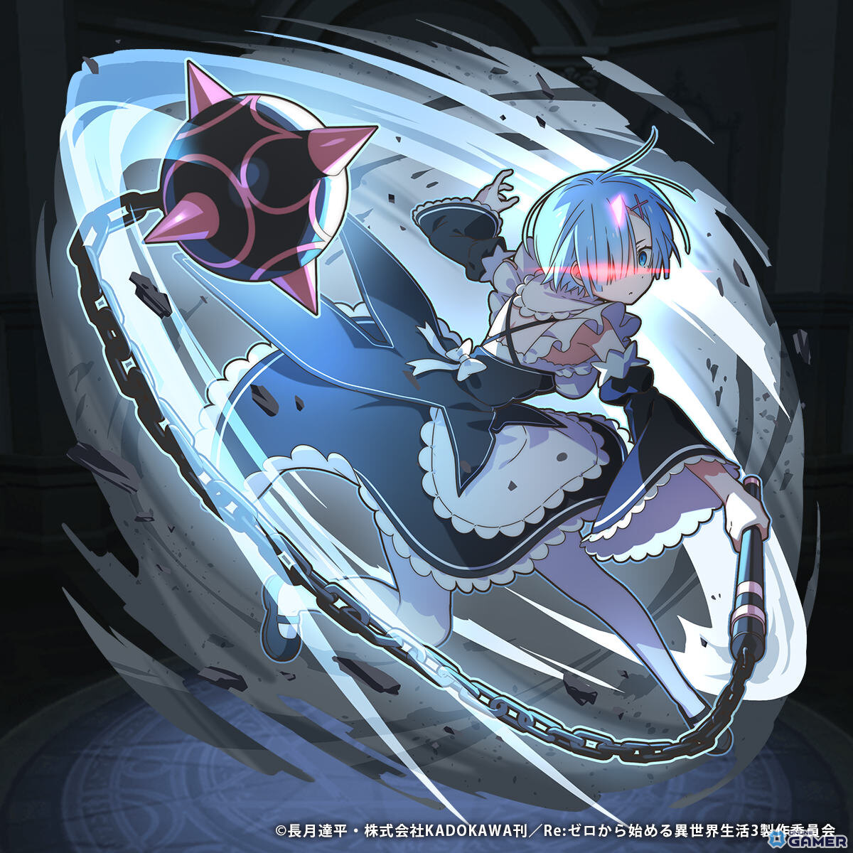 「猫とドラゴン」×「リゼロ」コラボ開幕！エミリア＆レムたちがURで登場の画像