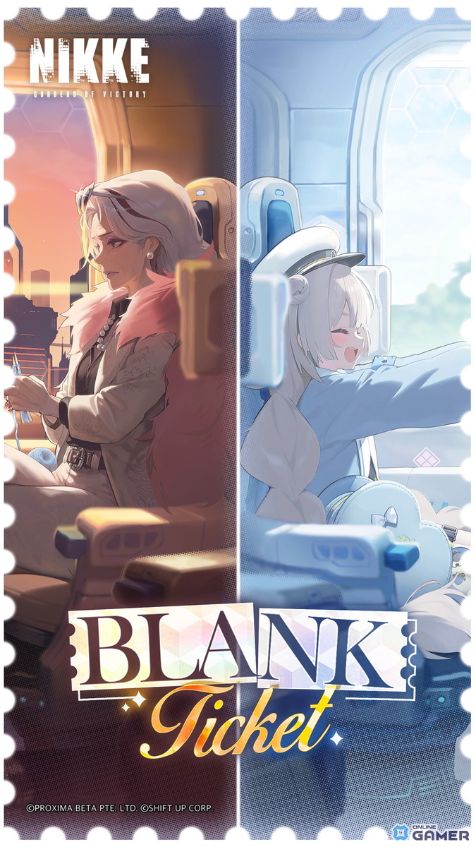 「勝利の女神：NIKKE」新バージョン「BLANK TICKET」実装！ソリン：フロストチケット（CV：水瀬いのり）が登場の画像