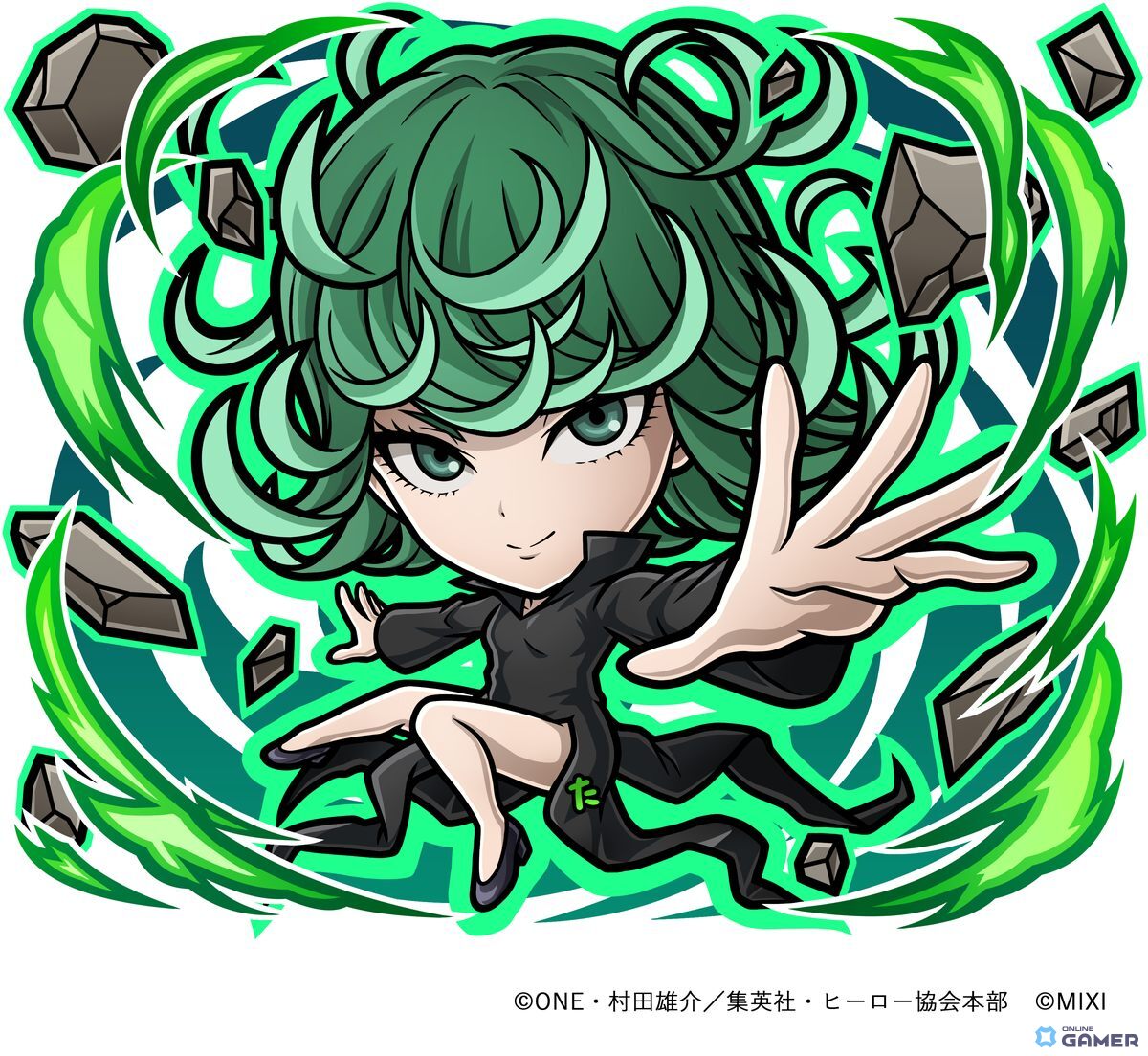 木属性 ★6 戦慄のタツマキ（進化後）CV：悠木碧