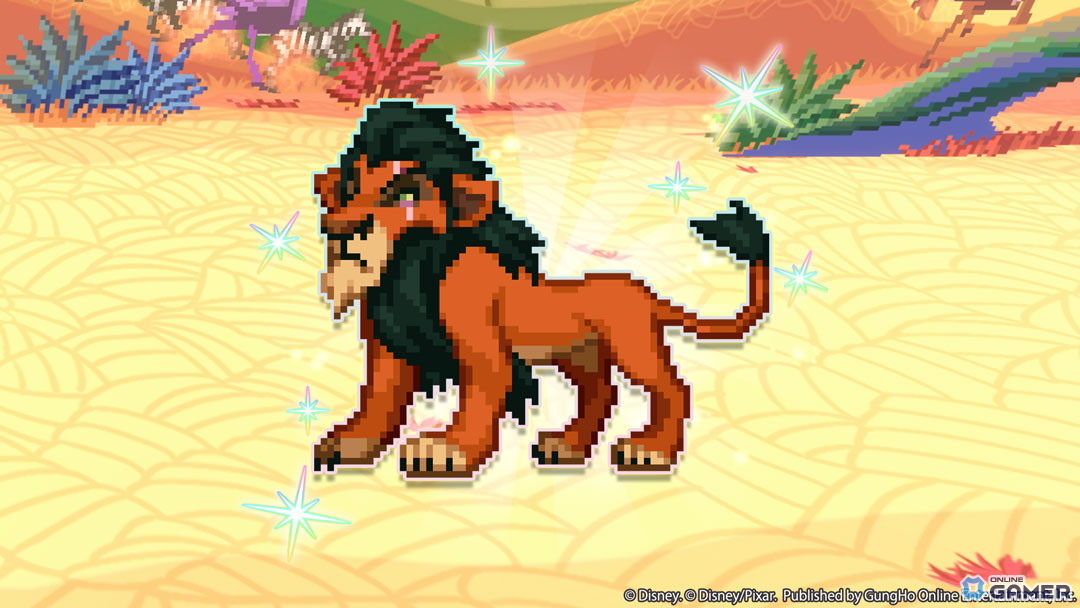「ディズニー ピクセルRPG」新ガチャ登場！EXキャラ「悪の王弟 スカー EX」が期間限定で実装の画像