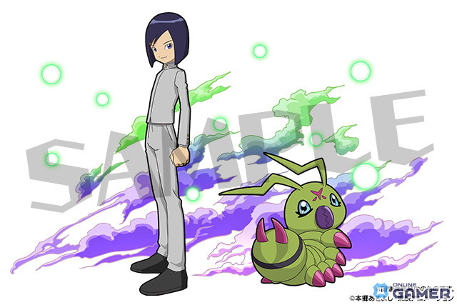 「一乗寺賢＆ワームモン」