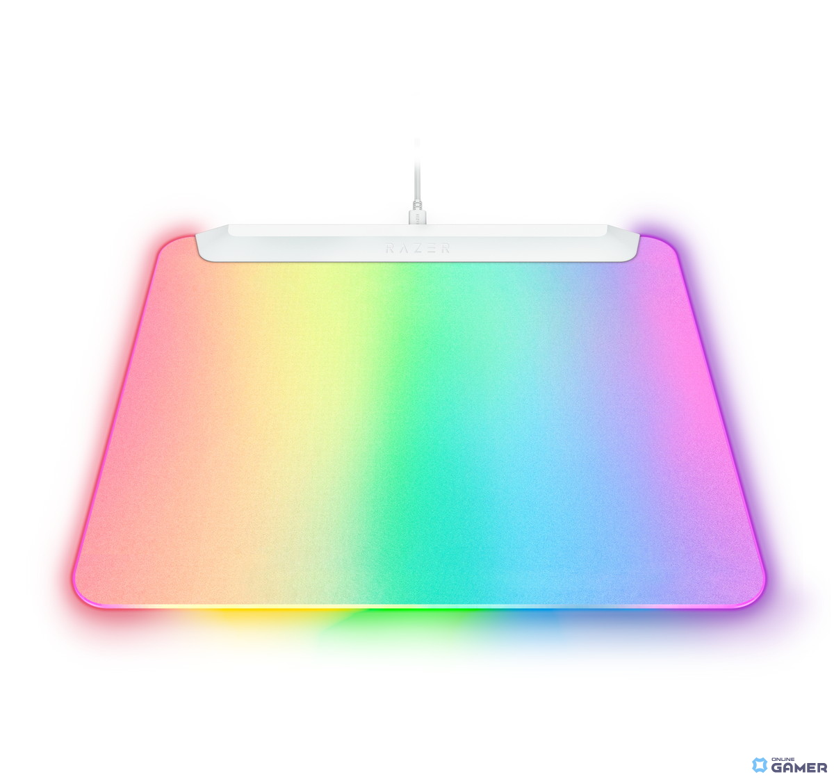 Razer、光るマウスパッドの白モデルFirefly V2 Pro White Editionを発表の画像