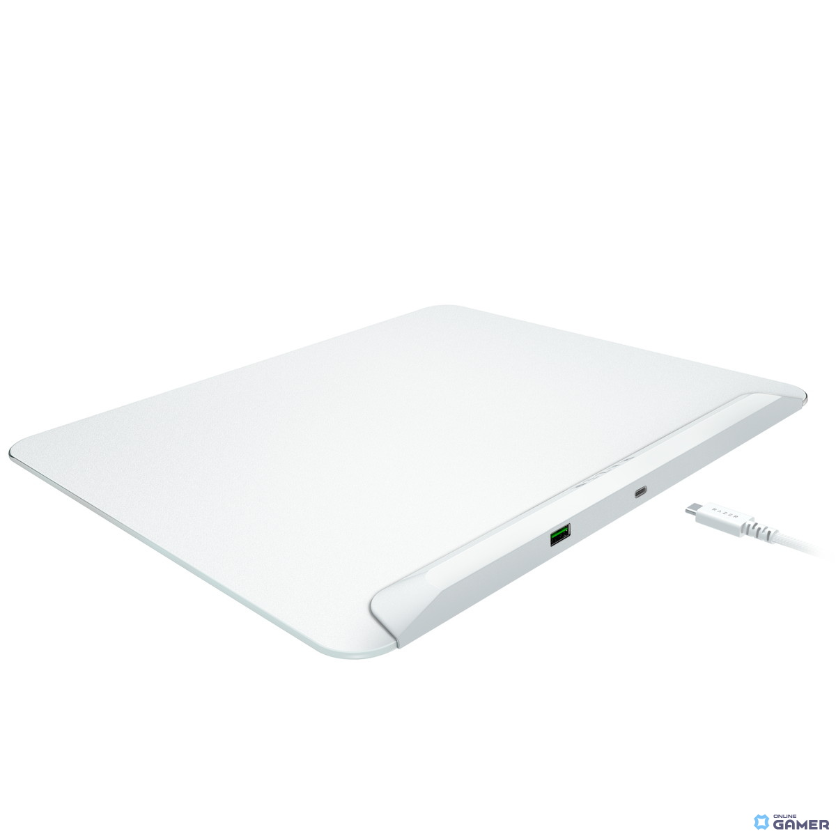 Razer、光るマウスパッドの白モデルFirefly V2 Pro White Editionを発表の画像