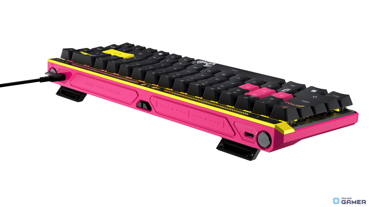 プロゲーマーZywOo選手モデル「ROG Falchion Ace HFX」公開!大胆配色と専用キーで唯一無二のデザインにの画像