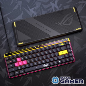 プロゲーマーZywOo選手モデル「ROG Falchion Ace HFX」公開!大胆配色と専用キーで唯一無二のデザインにの画像