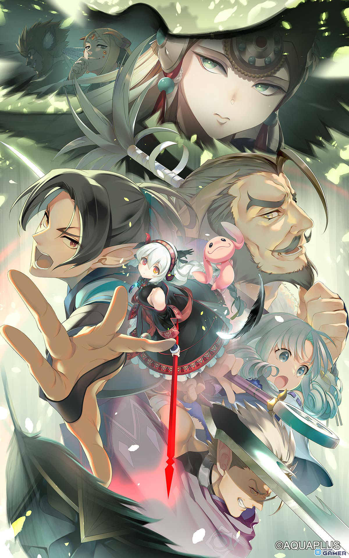 廻逅祭限定灯幻鏡「廻り、紡ぎ、うたわれて」 イラスト:本条たたみ