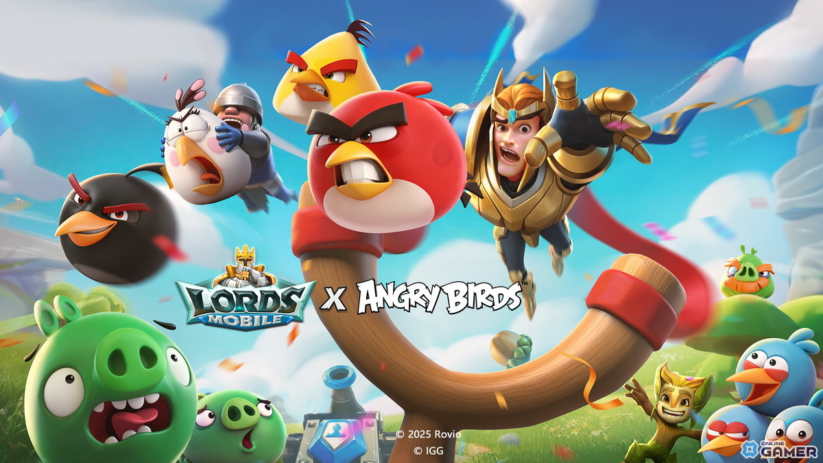 「ロードモバイル」×「アングリーバード」コラボ開催!スリングショット要素で新戦術が楽しめるイベント登場の画像