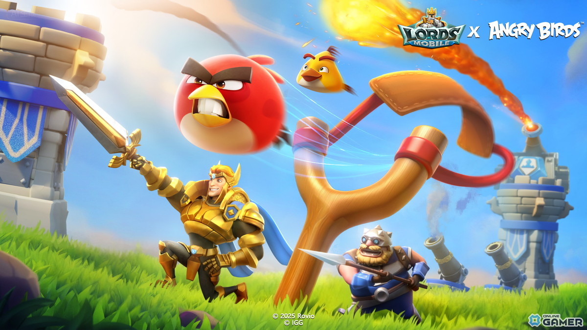 「ロードモバイル」×「アングリーバード」コラボ開催!スリングショット要素で新戦術が楽しめるイベント登場の画像