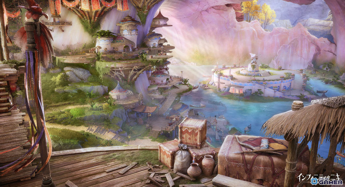 「インフィニティニキ」Ver2.0「大地の祷律」実装!新マップ「イザンの地」と新☆5セットコーデが登場の画像