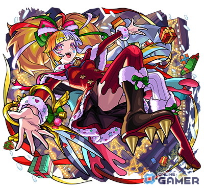 光属性　★6　ハッピーサンタガール ジャック・ザ・リッパーα（獣神化）CV：高橋李依