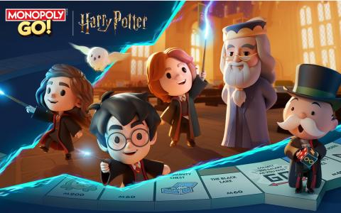 「MONOPOLY GO！」×「ハリー・ポッター」コラボ開催決定！魔法界を巡る新マップ＆ミニゲーム登場