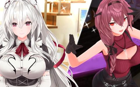 「デタリキZ」×「スイートホームメイド」コラボ開催！江崎彩葉＆赤城エステファニアが登場