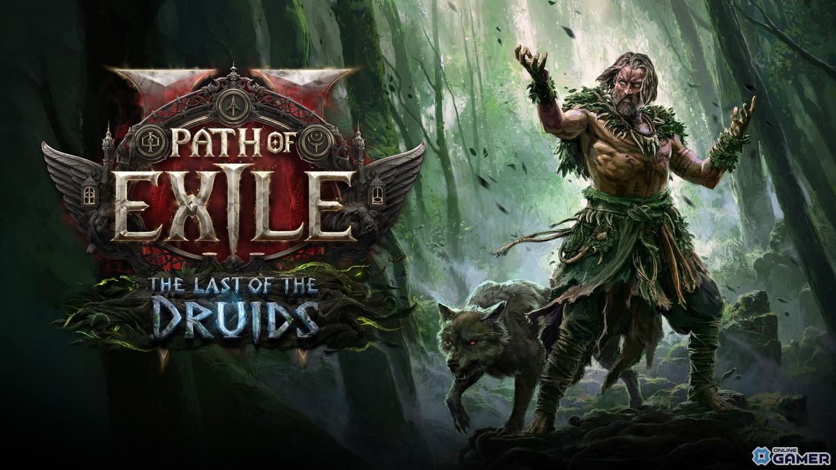 「Path of Exile2」大型更新「The Last of the Druids」12月13日登場！新クラス「ドルイド」実装や大規模リワークが一挙展開の画像