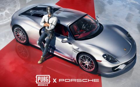 「PUBG MOBILE」×Porsche コラボ始動!918 Spyderなど名車が戦場に登場