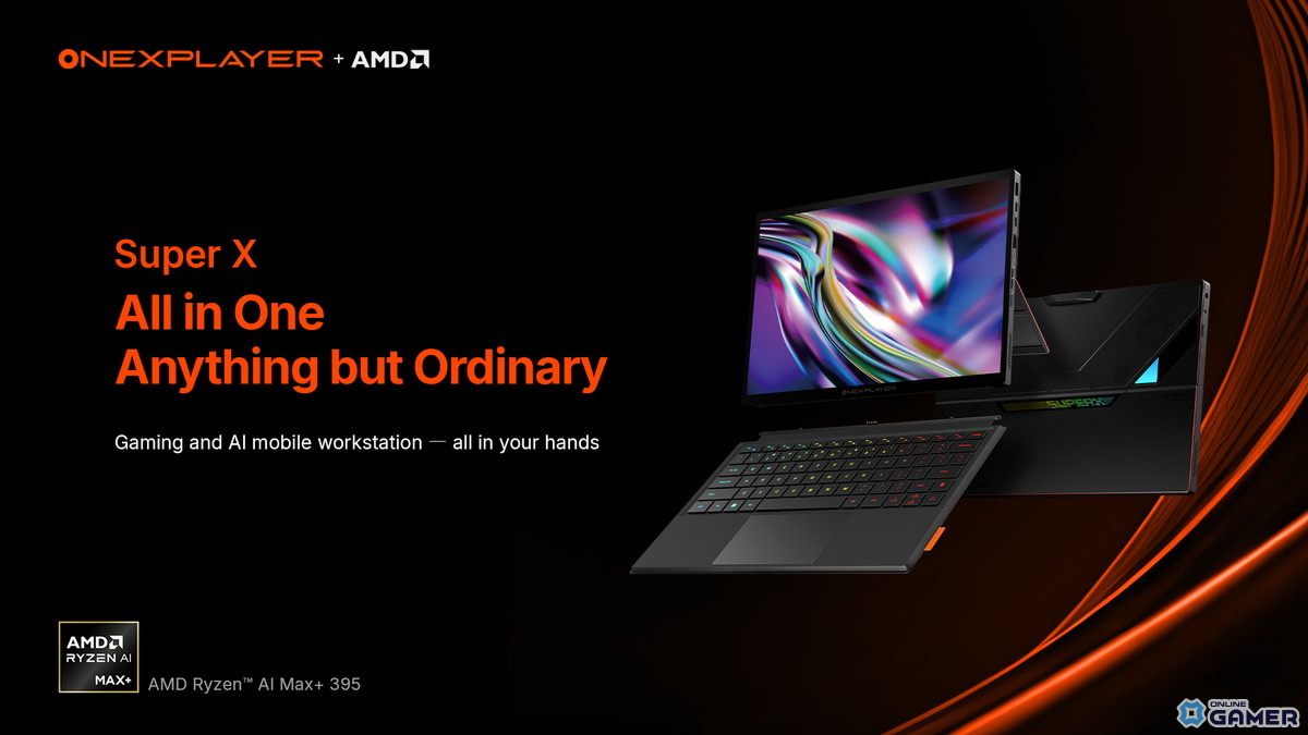 OneXPlayer、14インチ2in1「Super X」のクラウドファンディングを実施！Ryzen AI Max+ 395と液冷で最大120W駆動のスクリーンショット1