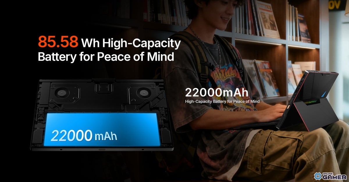 OneXPlayer、14インチ2in1「Super X」のクラウドファンディングを実施！Ryzen AI Max+ 395と液冷で最大120W駆動のスクリーンショット9