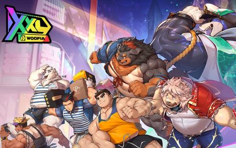 「XXL 漢気二丁目」正式サービス開始!モフモフ×筋肉の漢たちが織りなす冒険RPGが登場!