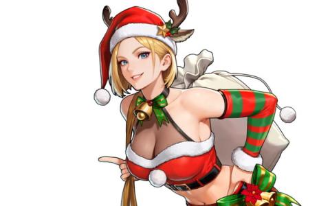「KOFドットバトル」サービス100日突破!新レジェンド“ブルー・マリー(クリスマス)”参戦―特別イベント開催!