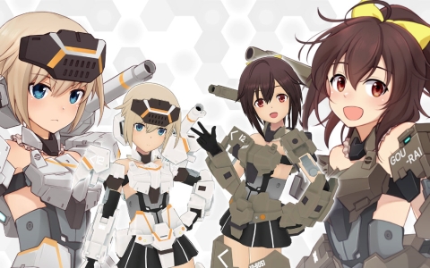 「アリス・ギア・アイギス」×「フレームアームズ・ガール」コラボ開幕！轟雷＆あおアナザー実装！