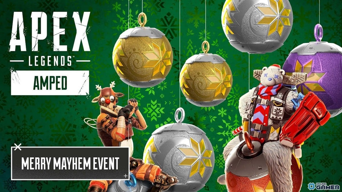 「Apex Legends」ホリデーイベント開催!12月17日から「メリーメイヘム」実施―冬仕様ワイルドカードが登場のスクリーンショット1