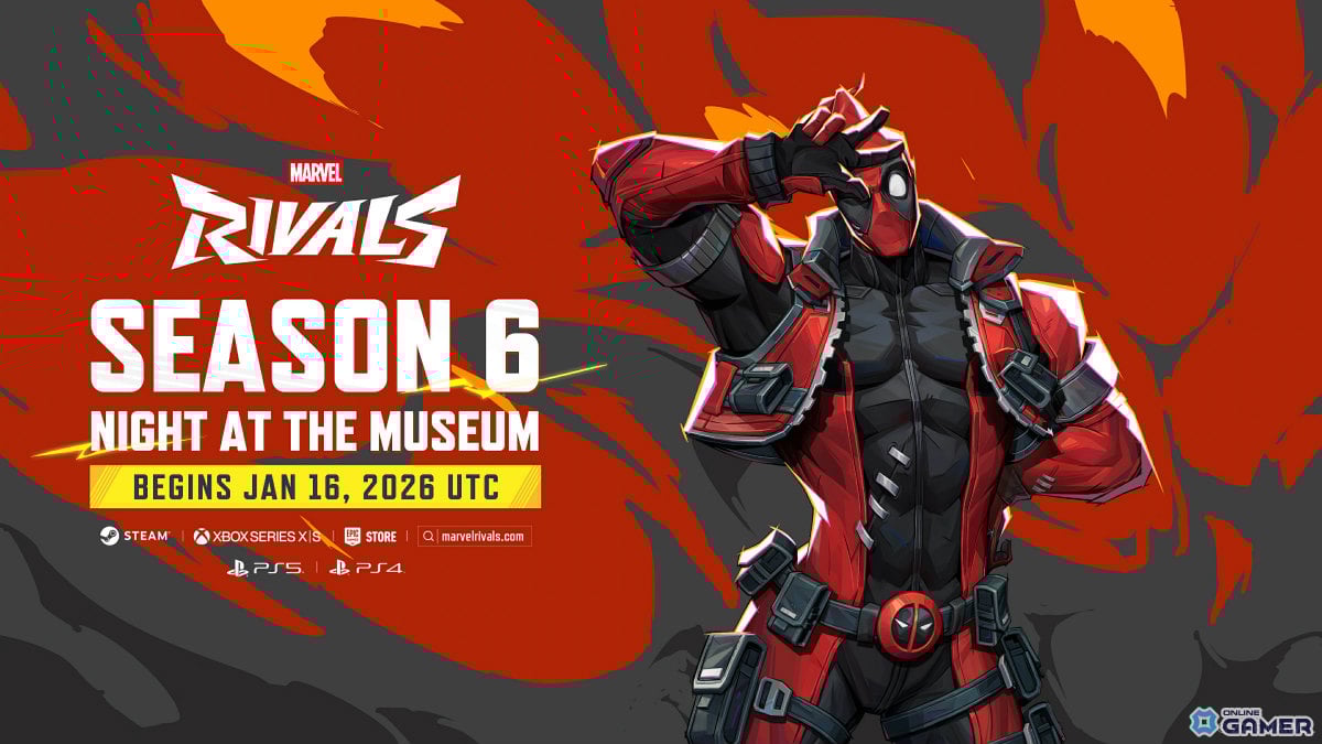 「マーベル・ライバルズ」シーズン6でデッドプール参戦決定!2026年1月16日開幕のスクリーンショット1