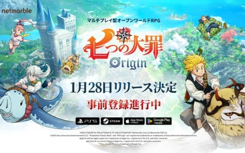 「七つの大罪：Origin」リアルタイム協力レイドを収録した最新トレーラーが解禁！