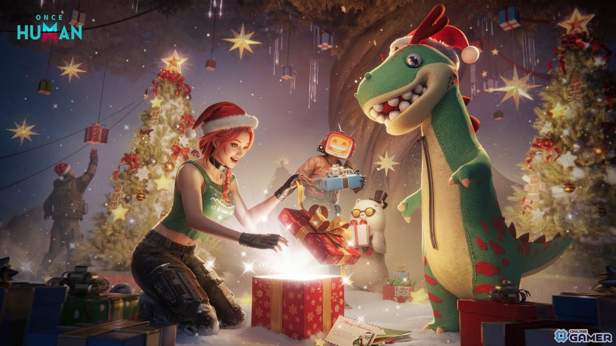 「Once Human」ホリデーアップデート配信―クリスマス仕様の島＆新ダンジョン追加のスクリーンショット1