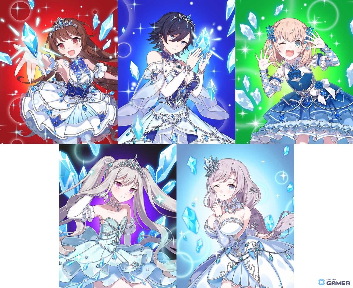 【氷晶】シリーズの使い魔画像(すべて進化後)