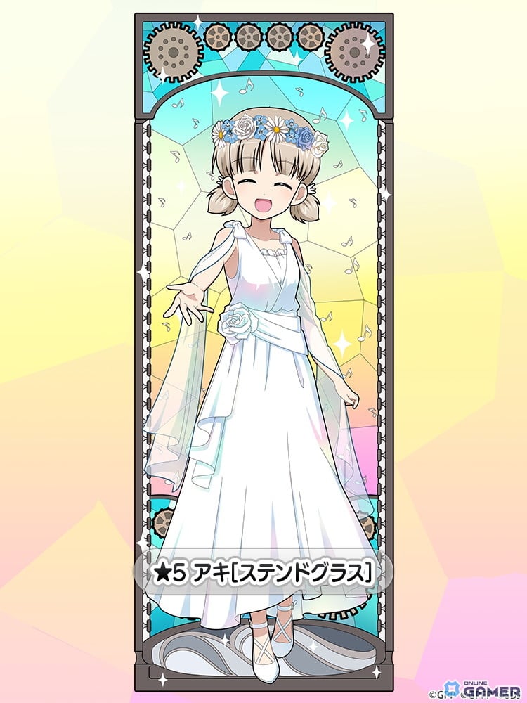 「ガルパン戦車道大作戦」新★5アキ登場!ステンドグラス衣装が実装のスクリーンショット2