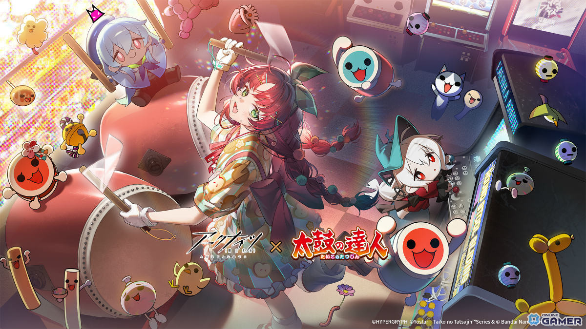 「アークナイツ」×「太鼓の達人」コラボ開催！テンニンカの専用コーデや限定家具が登場の画像