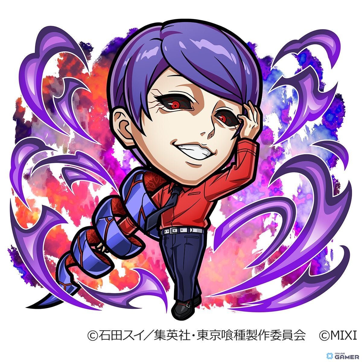 闇属性 ★6 月山 習（進化後）CV：宮野真守