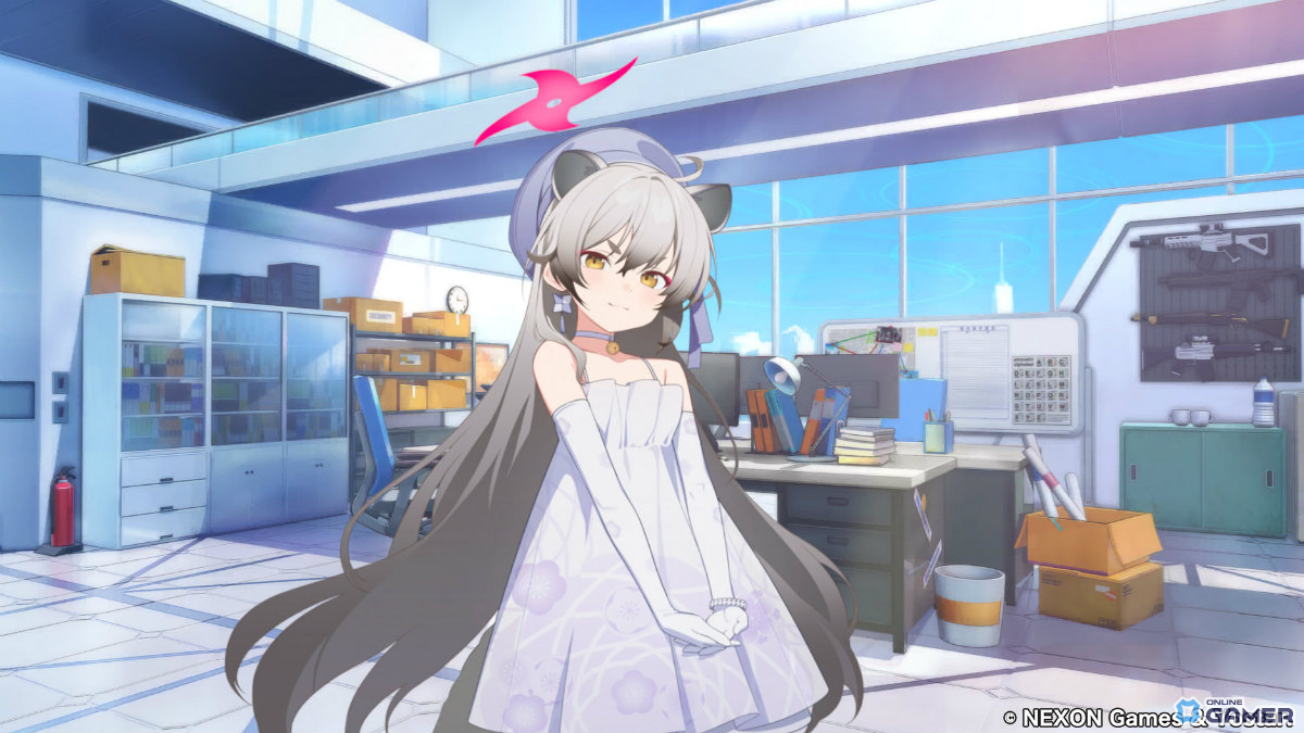 「ブルアカ」イベント「不忍ノ道 ～ファッションショー警護任務！の巻～」開催！ドレス姿のツクヨ＆ミチル登場のスクリーンショット9