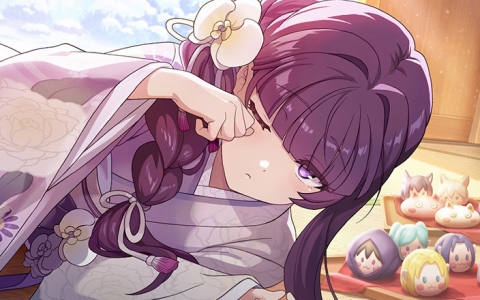 「陰の実力者になりたくて！マスターオブガーデン」新春イベント開催！振袖イータが登場