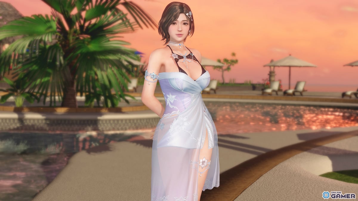 「DOAXVV」さゆり（CV：和氣あず未）の新SSR水着「ブルーミング・リリィ」実装！トゥルーカラーアップデート実施のスクリーンショット5