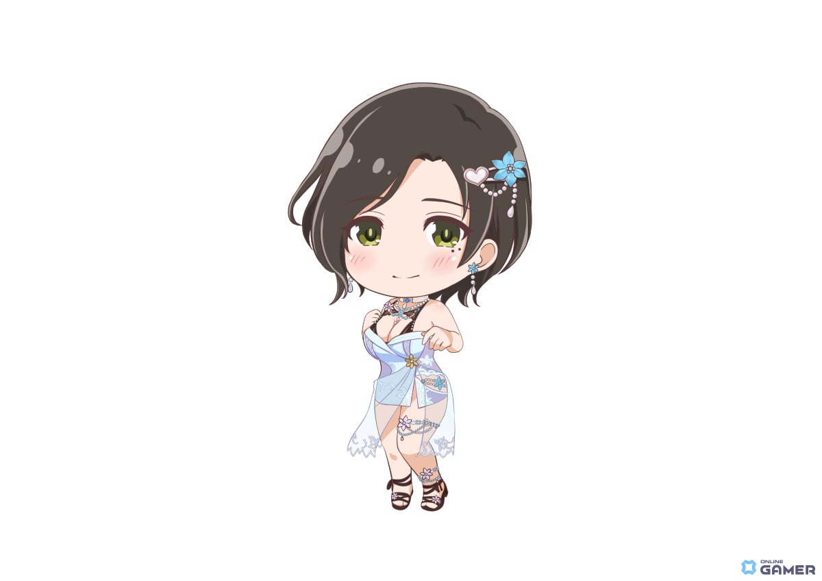 「DOAXVV」さゆり（CV：和氣あず未）の新SSR水着「ブルーミング・リリィ」実装！トゥルーカラーアップデート実施のスクリーンショット12