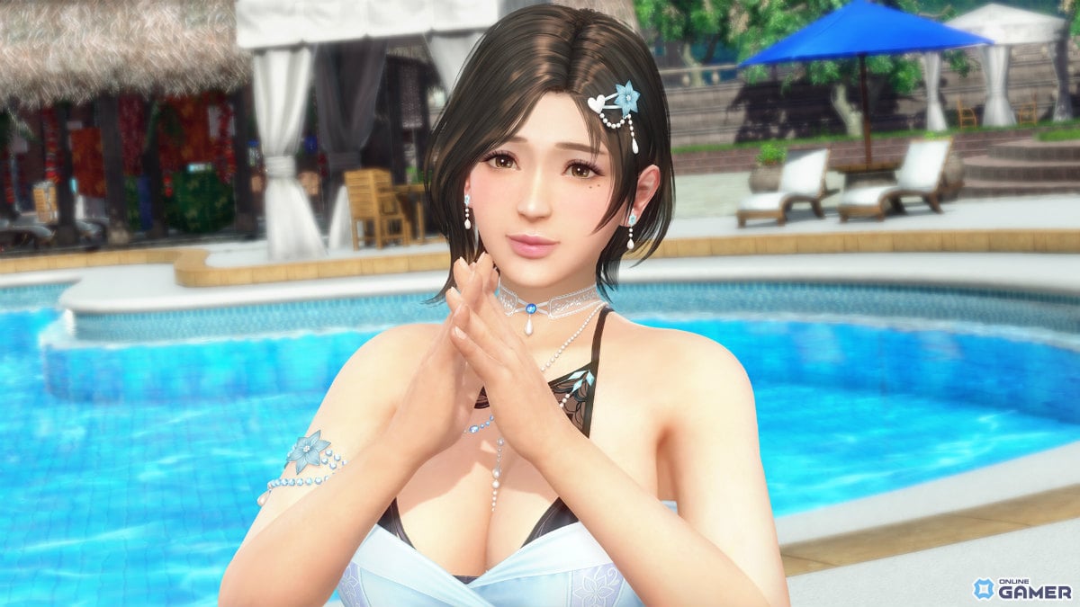 「DOAXVV」さゆり（CV：和氣あず未）の新SSR水着「ブルーミング・リリィ」実装！トゥルーカラーアップデート実施のスクリーンショット17
