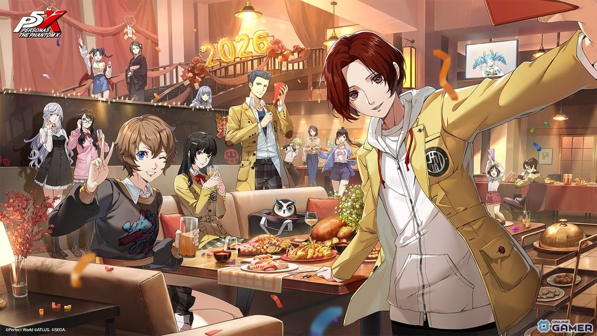 「ペルソナ5: The Phantom X」年末年始＆ハーフアニバーサリー開催！ジョーカー選択可能なセレクトガチャ実施のスクリーンショット1