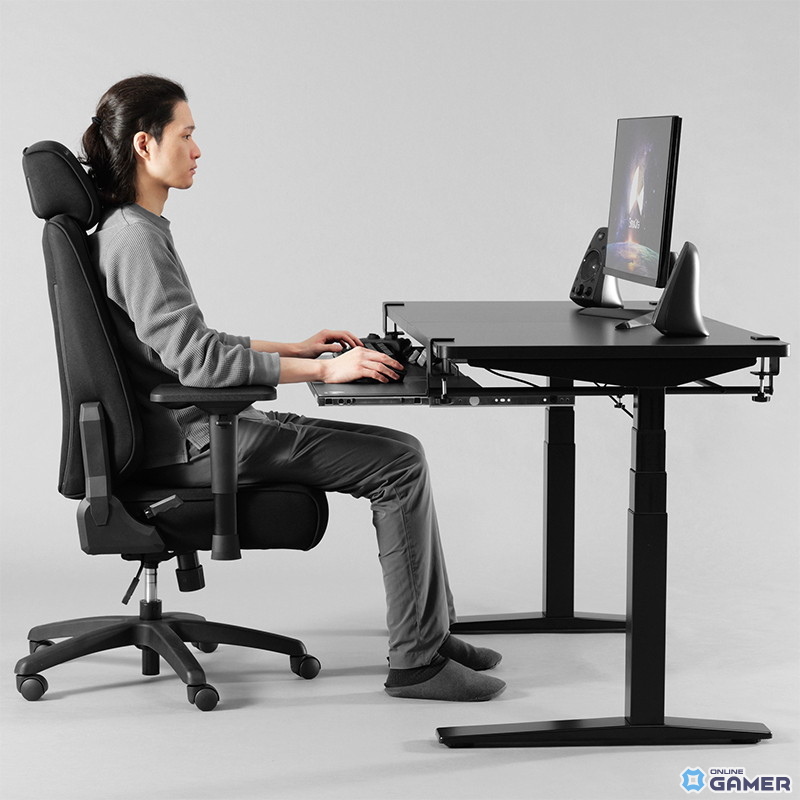 Bauhutte、デスク天板を2段に拡張できる「後付キーボードスライダー2」発売の画像