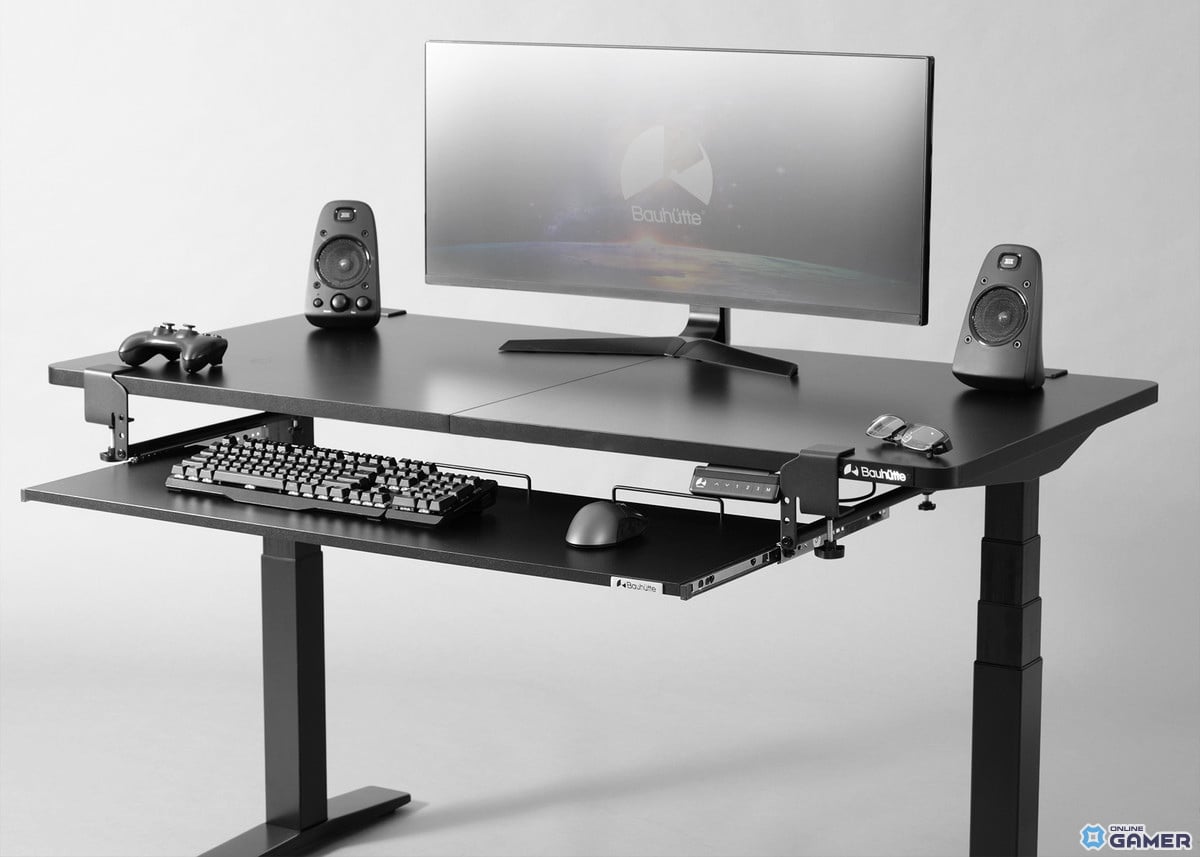 Bauhutte、デスク天板を2段に拡張できる「後付キーボードスライダー2」発売のスクリーンショット1
